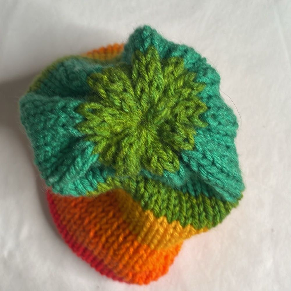 Adorable Reversible Baby Beanie Hat Bright & Cheery - Picture 7 of 7